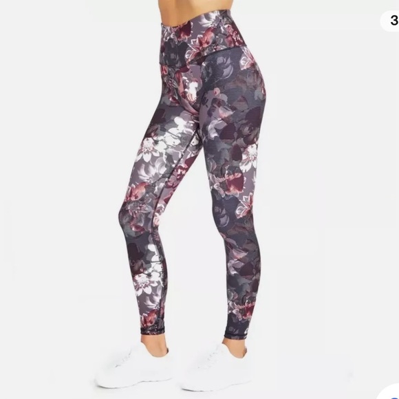 Balance Collection floral high‎ waist ankle legging Sz S - Picture 1 of 8